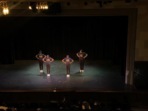 Scholars dancing. 